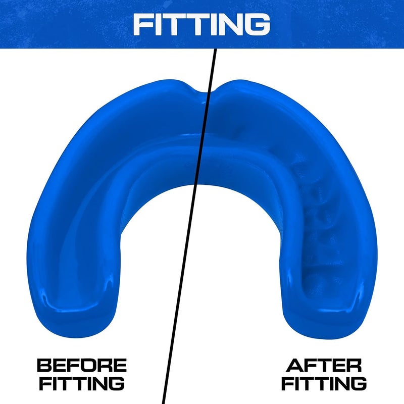 BFS IMPEX Sports Mouth Guard for Kids,Youth,Boys,Girls,Child Teen Mouthguard with Case (BPA Free) for Boxing, Martial Arts,MMA Karate,Lacrosse,Football,Soccer and All Contact Sports (Royal Blue) - Image 4